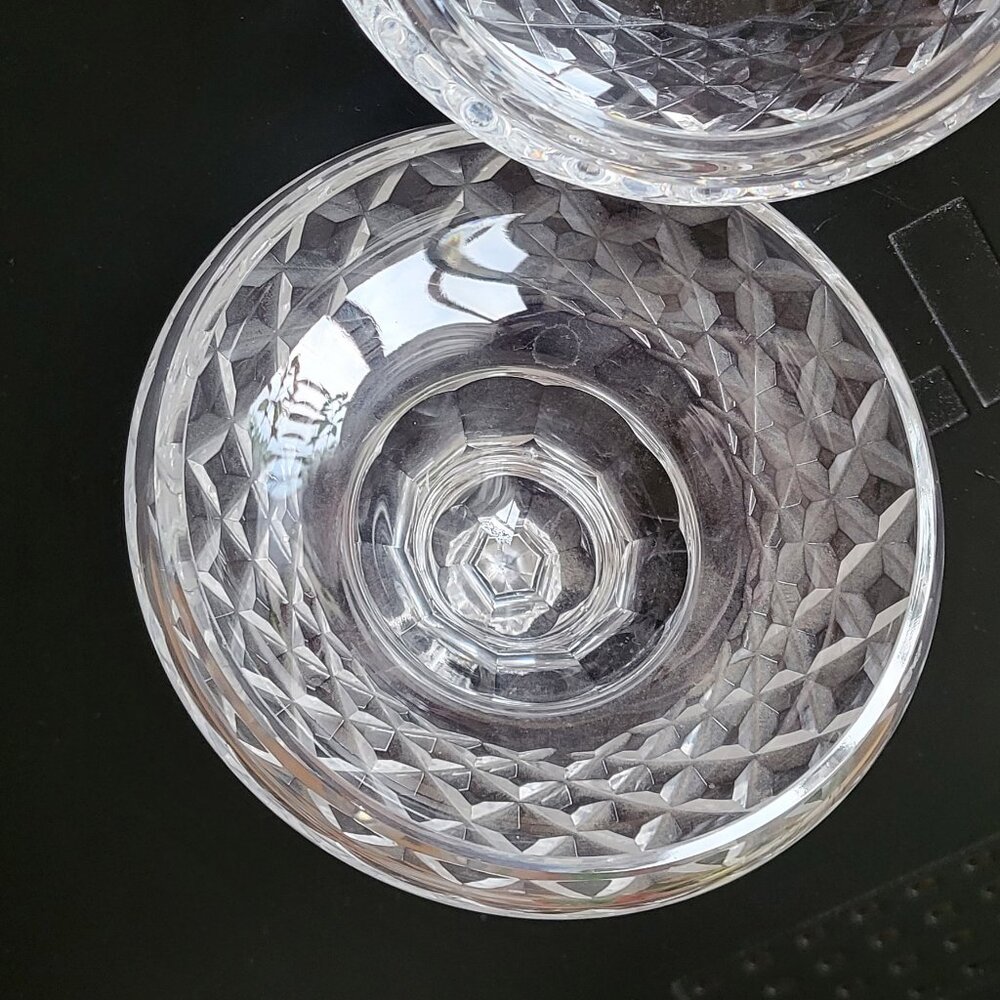 WATERFORD βοΈ CRYSTAL Powder Jar π Large & Rare ! - Picture 5 of 12